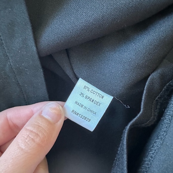 Superdown REVOLVE Asymmetrical Black Button-Front Mini Skirt - Picture 7 of 7